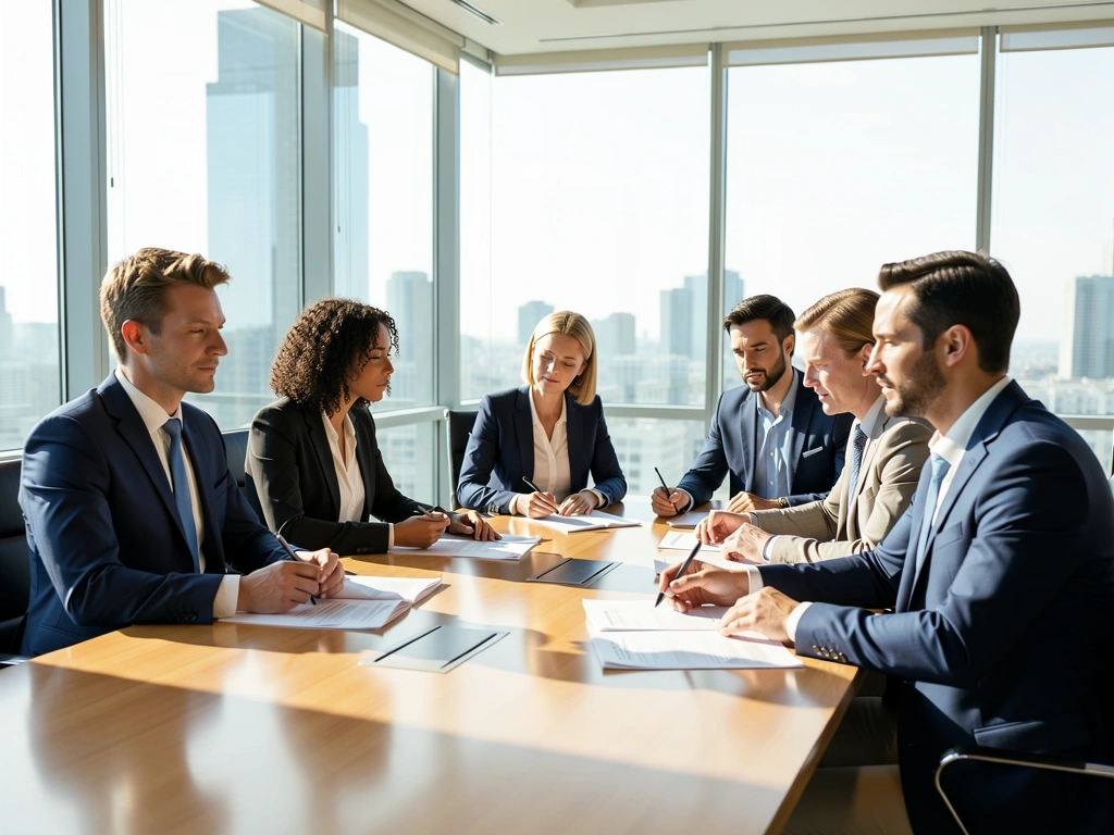 Senior Analytics Consultants in Discussion